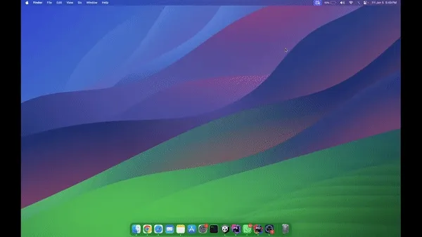 Orbstack Startup GIF